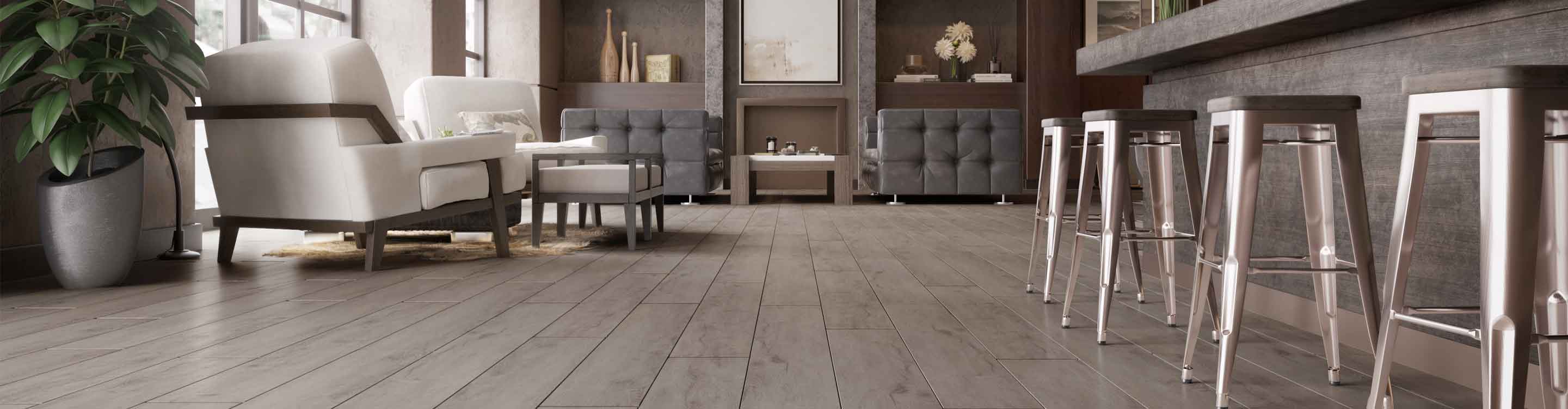 commercial flooring in Dedham, MA, hotel lobby